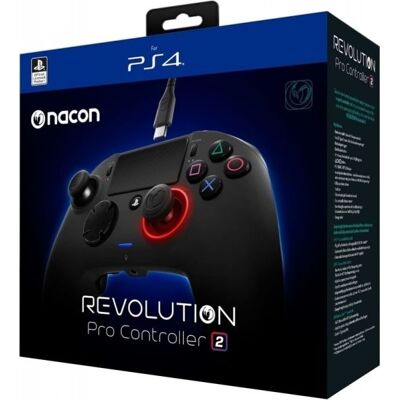 Bigben Nacon Revolution Pro Controller 2 Wired-Zwart (Diversen) Gebruikt Bigben Nacon Revolution Pro Controller 2 Wired-Zwart (Diversen) Gebruikt