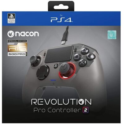 Bigben Nacon Revolution Pro Controller 2 Wired-RIG Edition (PlayStation 4) Gebruikt Bigben Nacon Revolution Pro Controller 2 Wired-RIG Edition (PlayStation 4) Gebruikt