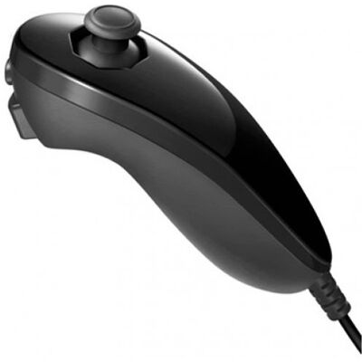 Nintendo Wii Nunchuk-Zwart (Wii) Gebruikt Nintendo Wii Nunchuk-Zwart (Wii) Gebruikt