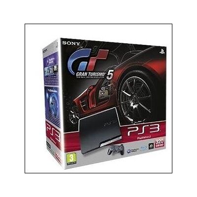 Sony PlayStation 3 Slim 320GB Pack-Gran Turismo 5 (PlayStation 3) Gebruikt Sony PlayStation 3 Slim 320GB Pack-Gran Turismo 5 (PlayStation 3) Gebruikt