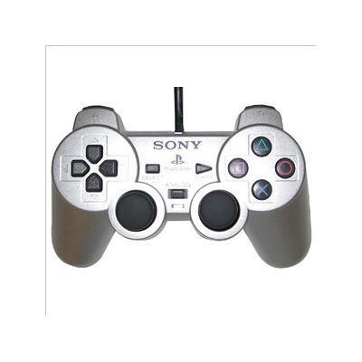 Sony DualShock 2 Controller-Zilver (PlayStation 2) Gebruikt Sony DualShock 2 Controller-Zilver (PlayStation 2) Gebruikt
