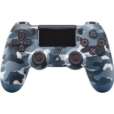 Sony DualShock 4 V2 Wireless Controller Camouflage-Blauw (PlayStation 4) Gebruikt Sony DualShock 4 V2 Wireless Controller Camouflage-Blauw (PlayStation 4) Gebruikt