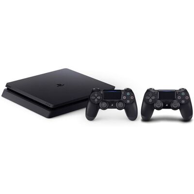 Sony PlayStation 4 Slim 1TB-Zwart Incl. 2 Controllers (PlayStation 4) Gebruikt Sony PlayStation 4 Slim 1TB-Zwart Incl. 2 Controllers (PlayStation 4) Gebruikt