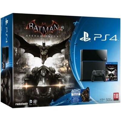 Sony PlayStation 4 500GB Pack-Batman Arkham Knight (PlayStation 4) Gebruikt Sony PlayStation 4 500GB Pack-Batman Arkham Knight (PlayStation 4) Gebruikt