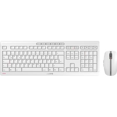Cherry Stream Desktop Recharge Keyboard & Mouse Set-Wit (PC) Nieuw Cherry Stream Desktop Recharge Keyboard & Mouse Set-Wit (PC) Nieuw