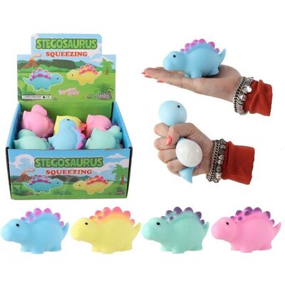 Toi-Toys Animal Squeezing Toy-Stegosaurus (Diversen) Nieuw Toi-Toys Animal Squeezing Toy-Stegosaurus (Diversen) Nieuw