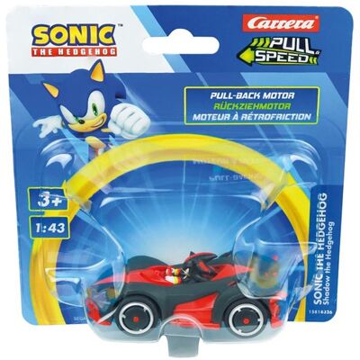 Carrera Sonic the Hedgehog Auto Pull & Speed-Shadow (Diversen) Nieuw Carrera Sonic the Hedgehog Auto Pull & Speed-Shadow (Diversen) Nieuw