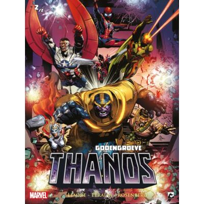 MARVEL Thanos Stripboek-Cyclus 2 - Goden Groeve 2/2 (Diversen) Nieuw MARVEL Thanos Stripboek-Cyclus 2 - Goden Groeve 2/2 (Diversen) Nieuw