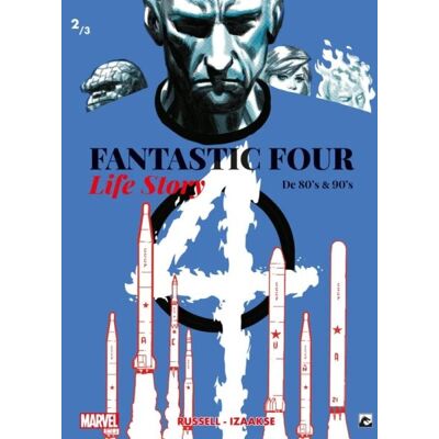 MARVEL Fantastic Four Life Story Stripboek-2/3 De 80's & 90's (Diversen) Nieuw MARVEL Fantastic Four Life Story Stripboek-2/3 De 80's & 90's (Diversen) Nieuw