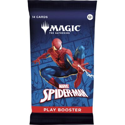 Wizards of the Coast Magic The Gathering TCG Marvel's Spider-Man-Play Booster Pack (Diversen) Nieuw Wizards of the Coast Magic The Gathering TCG Marvel's Spider-Man-Play Booster Pack (Diversen) Nieuw