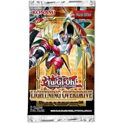Konami Yu-Gi-Oh! TCG Lightning Overdrive-Booster Pack (Diversen) Nieuw Konami Yu-Gi-Oh! TCG Lightning Overdrive-Booster Pack (Diversen) Nieuw