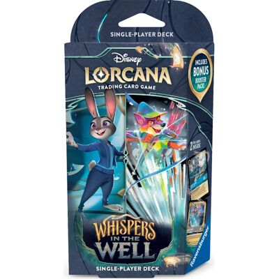 Disney Lorcana TCG Whispers in the Well Starter Deck-Judy Hopps / Robin Hood (Diversen) Nieuw Disney Lorcana TCG Whispers in the Well Starter Deck-Judy Hopps / Robin Hood (Diversen) Nieuw