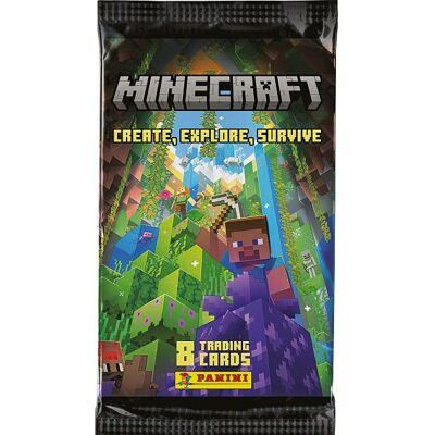 Panini Minecraft TCG Series 3-Booster Pack (8 Cards) (Diversen) Nieuw Panini Minecraft TCG Series 3-Booster Pack (8 Cards) (Diversen) Nieuw