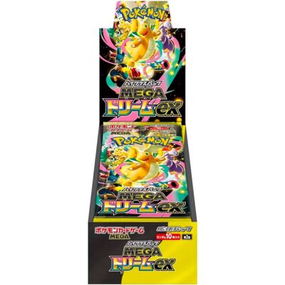 The Pokémon Company Pokémon TCG Mega Dream EX-Booster Box Japans (Diversen) Nieuw The Pokémon Company Pokémon TCG Mega Dream EX-Booster Box Japans (Diversen) Nieuw