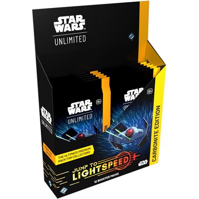 Fantasy Flight Games Star Wars TCG Unlimited Jump to Lightspeed-Carbonite Booster Box (Diversen) Nieuw Fantasy Flight Games Star Wars TCG Unlimited Jump to Lightspeed-Carbonite Booster Box (Diversen) Nieuw