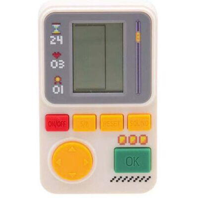 Johntoy Retro 26-in-1 Pocket Arcade Game-Wit (Diversen) Nieuw Johntoy Retro 26-in-1 Pocket Arcade Game-Wit (Diversen) Nieuw