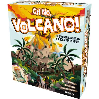 Buffalo Games Oh No, Volcano! Card Game-Nederlands (Diversen) Nieuw Buffalo Games Oh No, Volcano! Card Game-Nederlands (Diversen) Nieuw