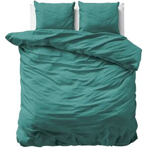 Primaviera DeLuxe Dekbedovertrek Uni Satijn Groen - Lits-jumeaux 240 x 200/220 cm + 2 kussenslopen Primaviera DeLuxe Dekbedovertrek Uni Satijn Groen - Lits-jumeaux 240 x 200/220 cm + 2 kussenslopen