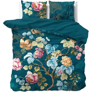 Dreamhouse Dekbedovertrek Chanda Blauw - Eenpersoons 140 x 200/220 cm + 1 kussensloop Dreamhouse Dekbedovertrek Chanda Blauw - Eenpersoons 140 x 200/220 cm + 1 kussensloop