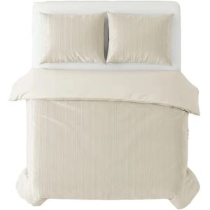 Sleeptime Dekbedovertrek Velvet Lining Beige - Tweepersoons 200 x 200/220 cm + 2 kussenslopen Sleeptime Dekbedovertrek Velvet Lining Beige - Tweepersoons 200 x 200/220 cm + 2 kussenslopen