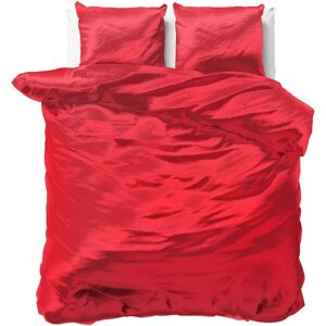 Sleeptime Dekbedovertrek Beauty Skin Care Rood - Eenpersoons 140 x 200/220 cm + 1 kussensloop Sleeptime Dekbedovertrek Beauty Skin Care Rood - Eenpersoons 140 x 200/220 cm + 1 kussensloop