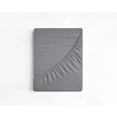 Dreamhouse Bedding Grijze Katoenen Hoeslaken - 90 x 220cm Dreamhouse Bedding Grijze Katoenen Hoeslaken - 90 x 220cm