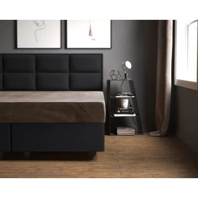 Sleeptime Velours Spannbettlaken - Taupe - Beddengoed Sleeptime Velours Spannbettlaken - Taupe - Beddengoed