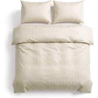 Sleeptime Dekbedovertrek Dallas Creme - Tweepersoons 200 x 200/220 cm + 2 kussenslopen Sleeptime Dekbedovertrek Dallas Creme - Tweepersoons 200 x 200/220 cm + 2 kussenslopen