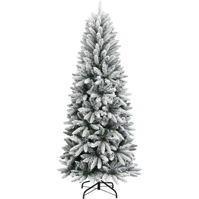 vidaXL Kunstkerstboom met sneeuw - 150 cm vidaXL Kunstkerstboom met sneeuw - 150 cm