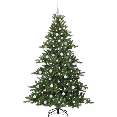 vidaXL Kunstmatige Inklapbare Kerstboom Groen 180 cm PVC en staal vidaXL Kunstmatige Inklapbare Kerstboom Groen 180 cm PVC en staal