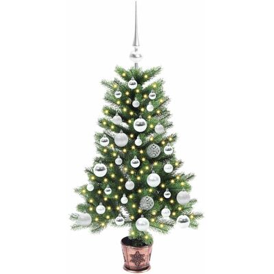 vidaXL Kerstboom met 150 LED met standaard Groen 90 cm PE vidaXL Kerstboom met 150 LED met standaard Groen 90 cm PE