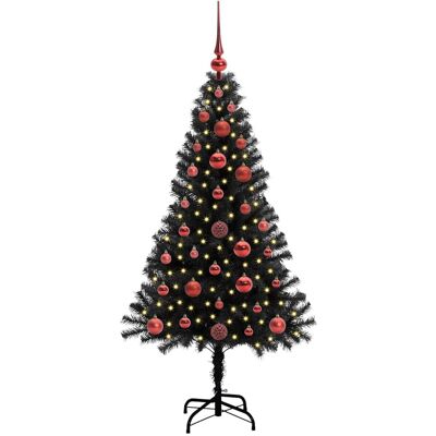 vidaXL Kerstboom Zwart 120 cm PVC vidaXL Kerstboom Zwart 120 cm PVC