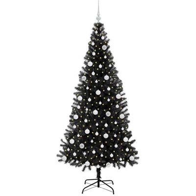 vidaXL Kerstboom Zwart 210 cm PVC vidaXL Kerstboom Zwart 210 cm PVC