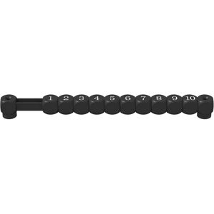 vidaXL Voetbaltafel Tellers 2 pcs Zwart 30 x 2,2 x 2,9 cm HIPS vidaXL Voetbaltafel Tellers 2 pcs Zwart 30 x 2,2 x 2,9 cm HIPS