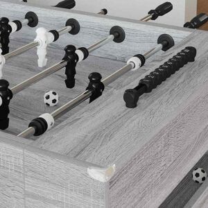 vidaXL Honkbaltafel Grijze Sonoma 146,5 x 74 x 85 cm Bewerkt hout vidaXL Honkbaltafel Grijze Sonoma 146,5 x 74 x 85 cm Bewerkt hout