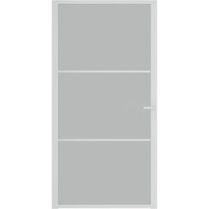 vidaXL Binnen Deur ESG Glas Wit - 102,5x201,5 cm vidaXL Binnen Deur ESG Glas Wit - 102,5x201,5 cm