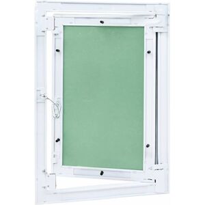 vidaXL Toegangspaneel Groen - Duurzaam aluminium en gips - 450x350mm vidaXL Toegangspaneel Groen - Duurzaam aluminium en gips - 450x350mm