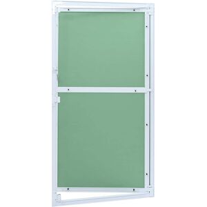 vidaXL Toegangs paneel Groen en Zilver 55 x 105 cm vidaXL Toegangs paneel Groen en Zilver 55 x 105 cm