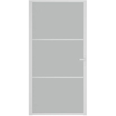vidaXL Binnen Deur ESG Glas Wit - 102,5x201,5 cm vidaXL Binnen Deur ESG Glas Wit - 102,5x201,5 cm