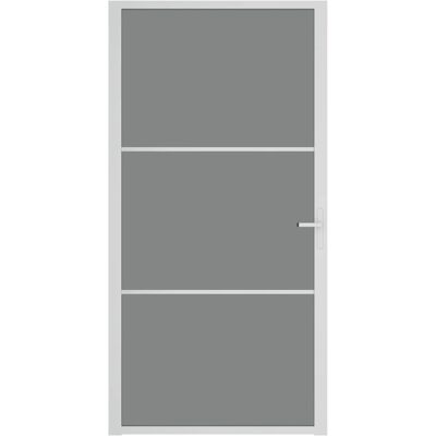 vidaXL Binnendeur 102,5x201,5 cm ESG Glas en Aluminium - Binnendeur vidaXL Binnendeur 102,5x201,5 cm ESG Glas en Aluminium - Binnendeur