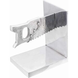 vidaXL Set van 2 boekensteunen van aluminium zilver - Boekensteunen set vidaXL Set van 2 boekensteunen van aluminium zilver - Boekensteunen set