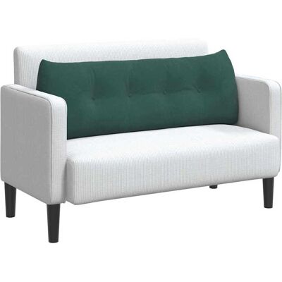vidaXL Rugkussen Donkergroen 140 x 50 x 24 cm Fluweel vidaXL Rugkussen Donkergroen 140 x 50 x 24 cm Fluweel