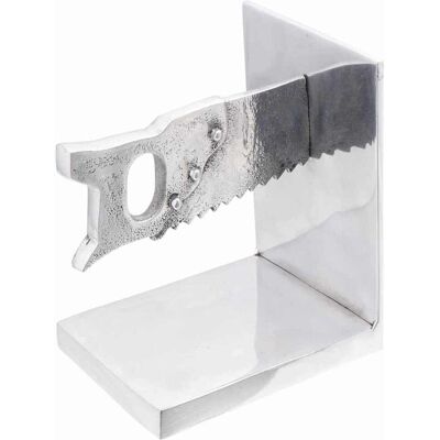 vidaXL Set van 2 boekensteunen van aluminium zilver - Boekensteunen set vidaXL Set van 2 boekensteunen van aluminium zilver - Boekensteunen set