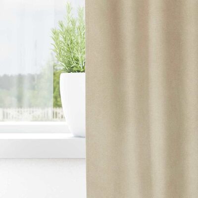 vidaXL Creme Polyester Gordijnen 140x175cm - Gordijnen vidaXL Creme Polyester Gordijnen 140x175cm - Gordijnen