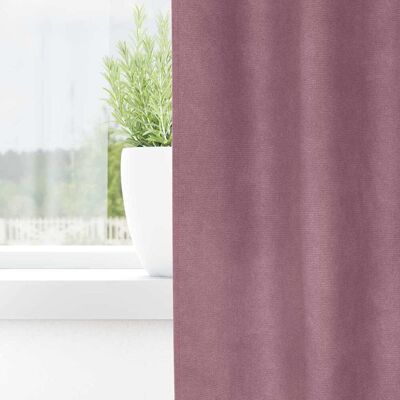 vidaXL Roze polyester gordijnen - Moderne stijl vidaXL Roze polyester gordijnen - Moderne stijl