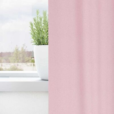 vidaXL Zwart-out Gordijnen met Ringen 2 st Babyroze 175 x 140 cm vidaXL Zwart-out Gordijnen met Ringen 2 st Babyroze 175 x 140 cm