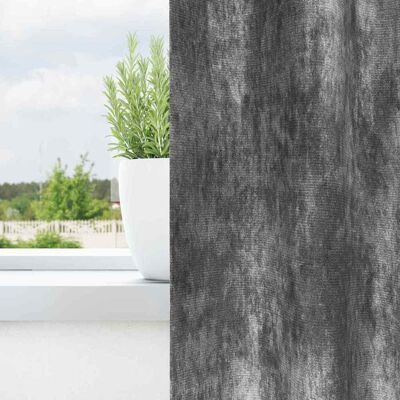 vidaXL Velvet Gordijnen 2 st Grijs 260 x 140 cm Fluweel vidaXL Velvet Gordijnen 2 st Grijs 260 x 140 cm Fluweel