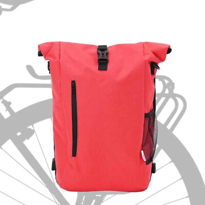vidaXL Fietstas Rood 31 x 13 x 58 cm Polyester vidaXL Fietstas Rood 31 x 13 x 58 cm Polyester