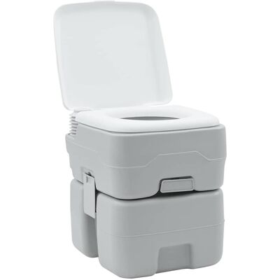 Vidaxl Draagbaar Toilet - 20L, Compact, Buitengebruik Vidaxl Draagbaar Toilet - 20L, Compact, Buitengebruik