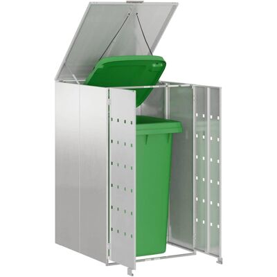 vidaXL Afvalcontaineropslag met gasliftdeksel voor 240L container vidaXL Afvalcontaineropslag met gasliftdeksel voor 240L container